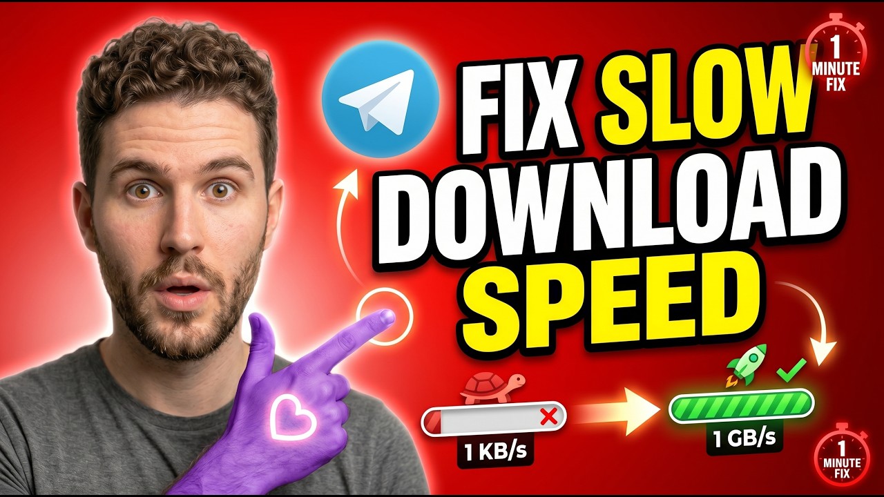 How to Fix Slow Download Speed on Telegram App (2026 Update)