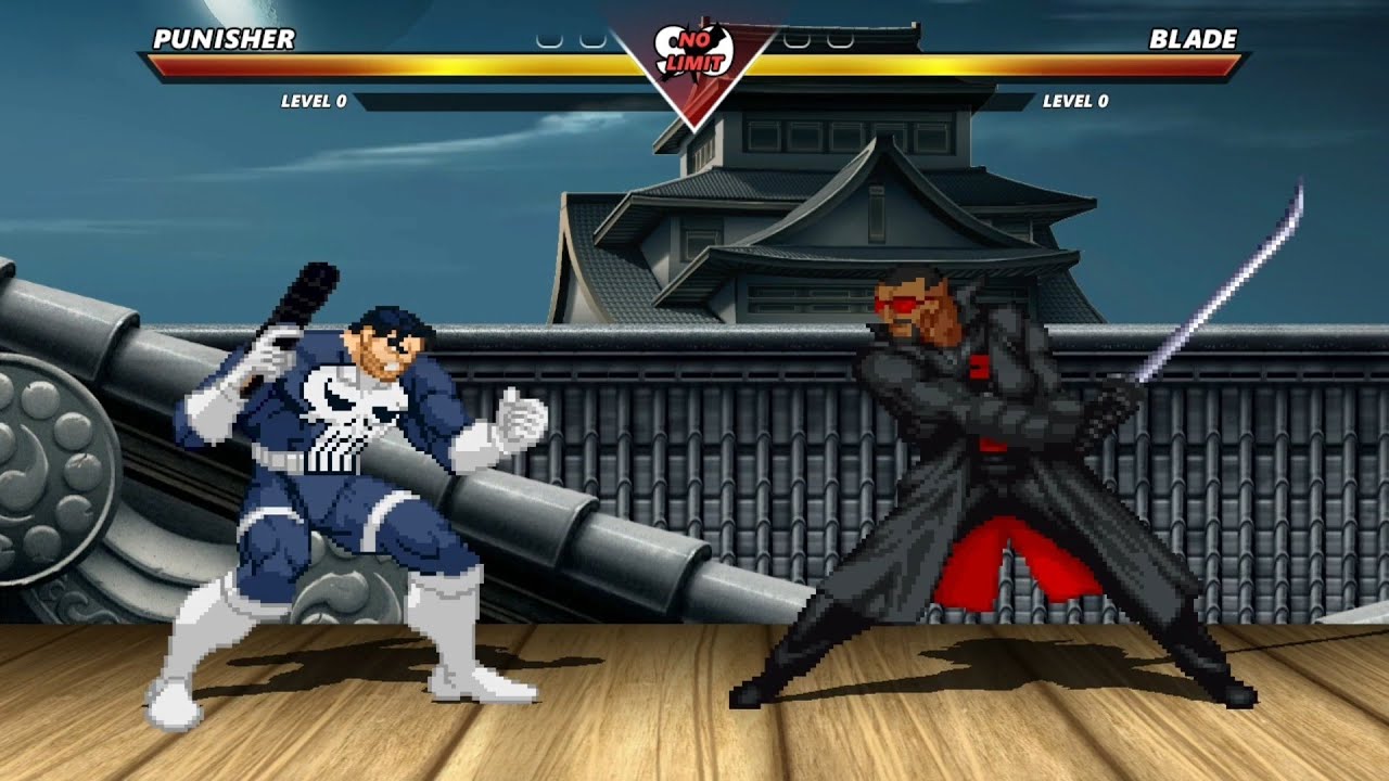 PUNISHER vs BLADE - Highest Level Insane Fight!