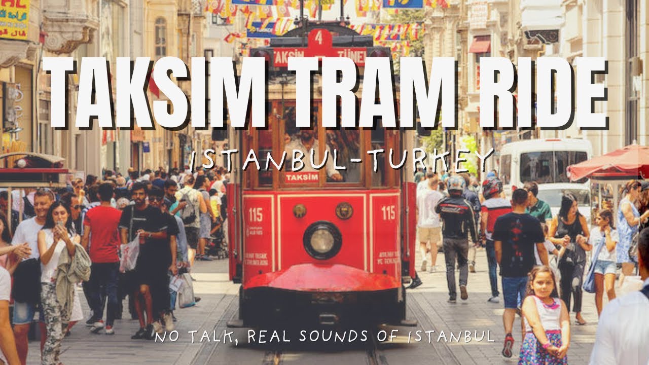 No Talk | Taksim Tram Ride Along Istiklal Caddesi &ndash; Istanbul Nostalgic Tramway, Turkey