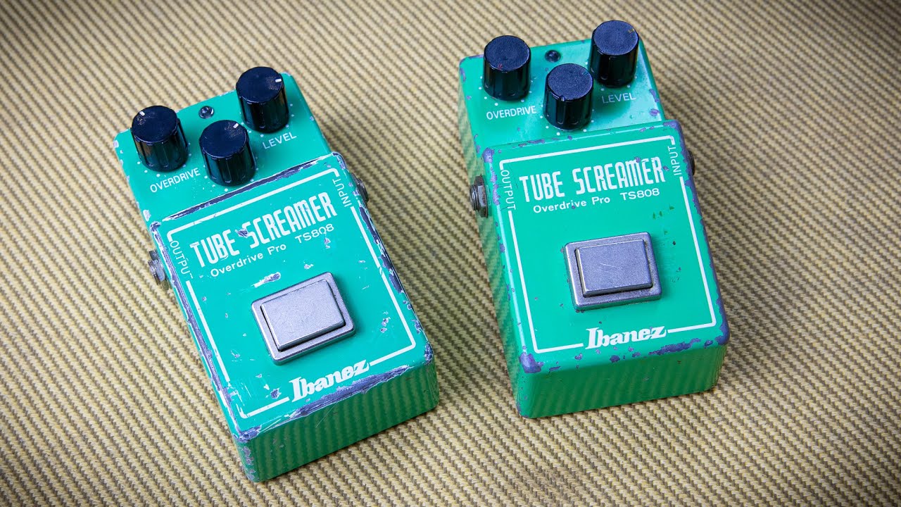 VINTAGE Tube Screamers, Worth The Hype? - 1981 TS808 vs Reissue, w/1967 Super Reverb - Alex Hamilton