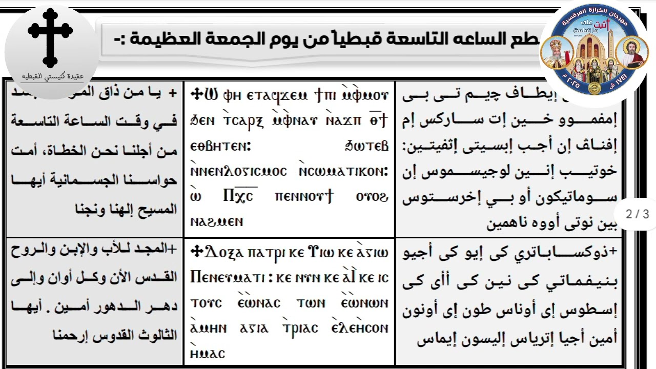 مرد قطع الساعة التاسعة تعليمي| مرحلة اولى وثانية| مسابقة الالحان | المستوى الأول | مهرجان كرازة ٢٠٢٥