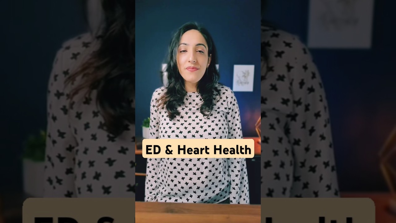 How erectile dysfunction might be a sign of heart disease!! #shorts
