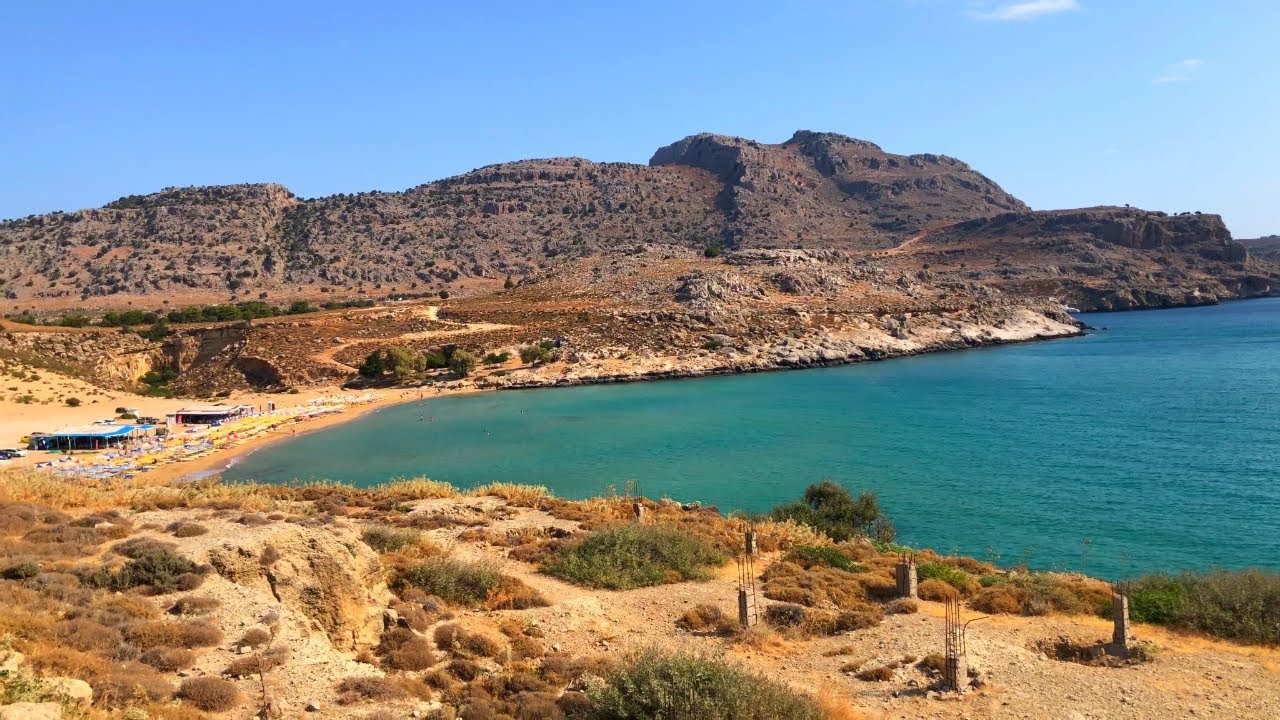 GREECE RHODES -  AGATHI BEACH,