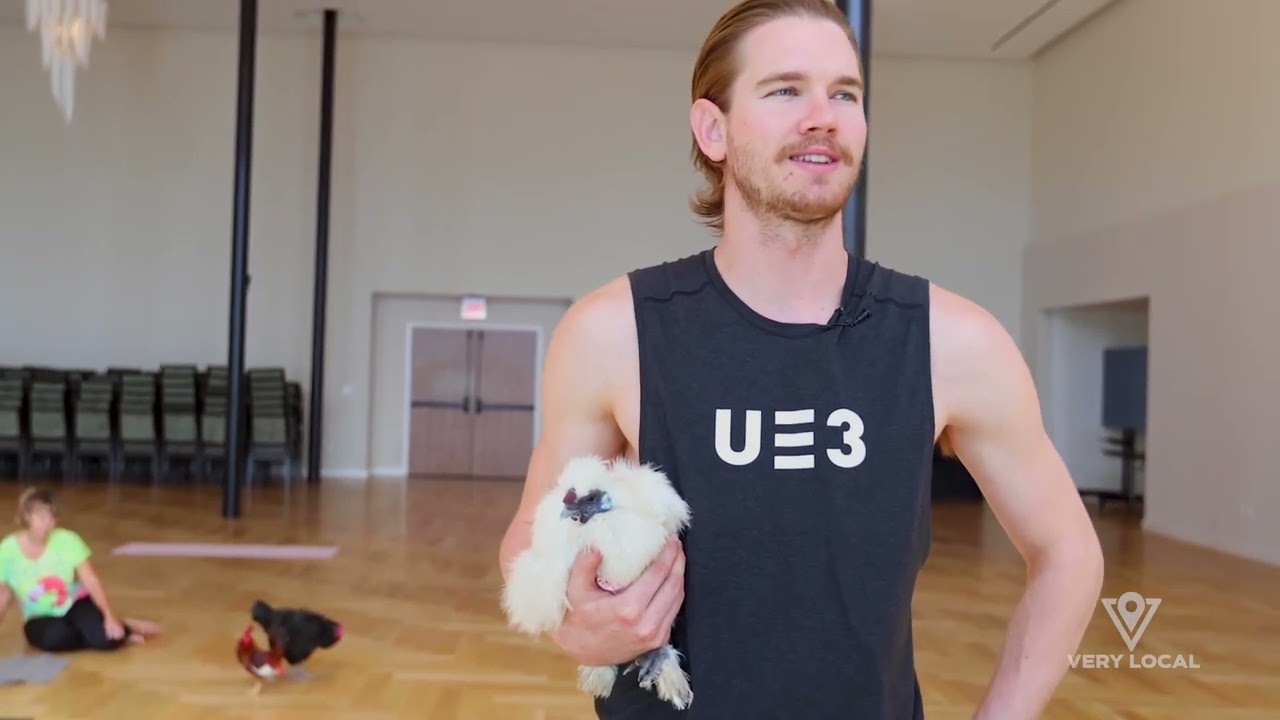 Chicken Yoga at Hotel Haya in Ybor City, FL | Eat Play Stay | Very Local