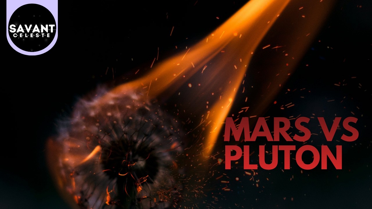 Mars vs Pluton : l'aspect de la destruction