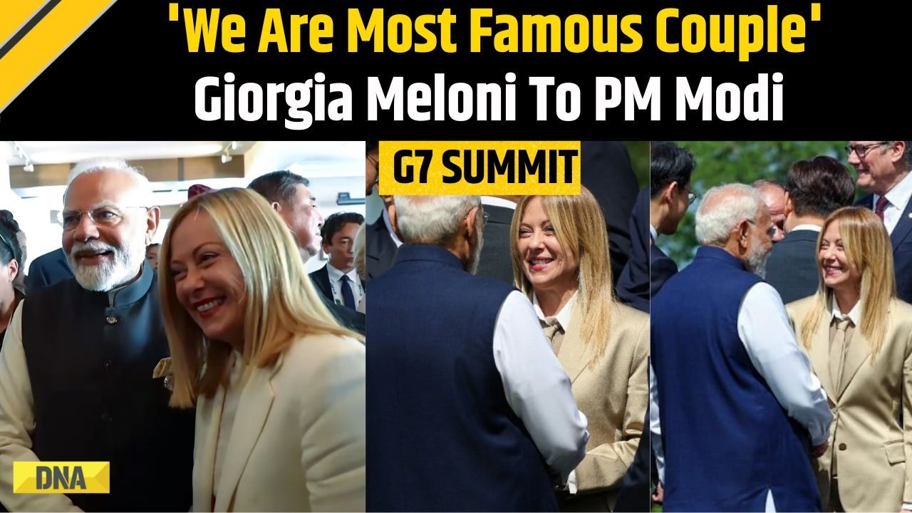 G7 Summit: Giorgia Meloni Tells PM Modi 'We Are The Most Famous On Instagram Couple'