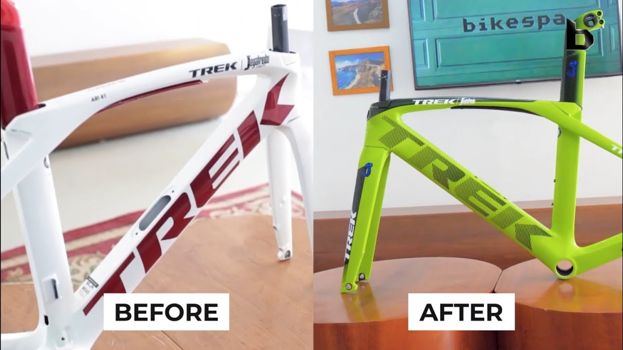 Repaint Bike Trek Madone Segafredo