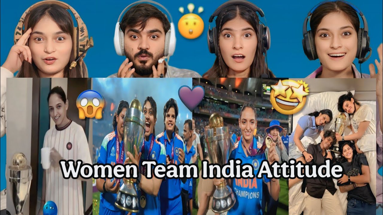 India Women Team Attitude Edits | Champions 🏆 World cup 2025
