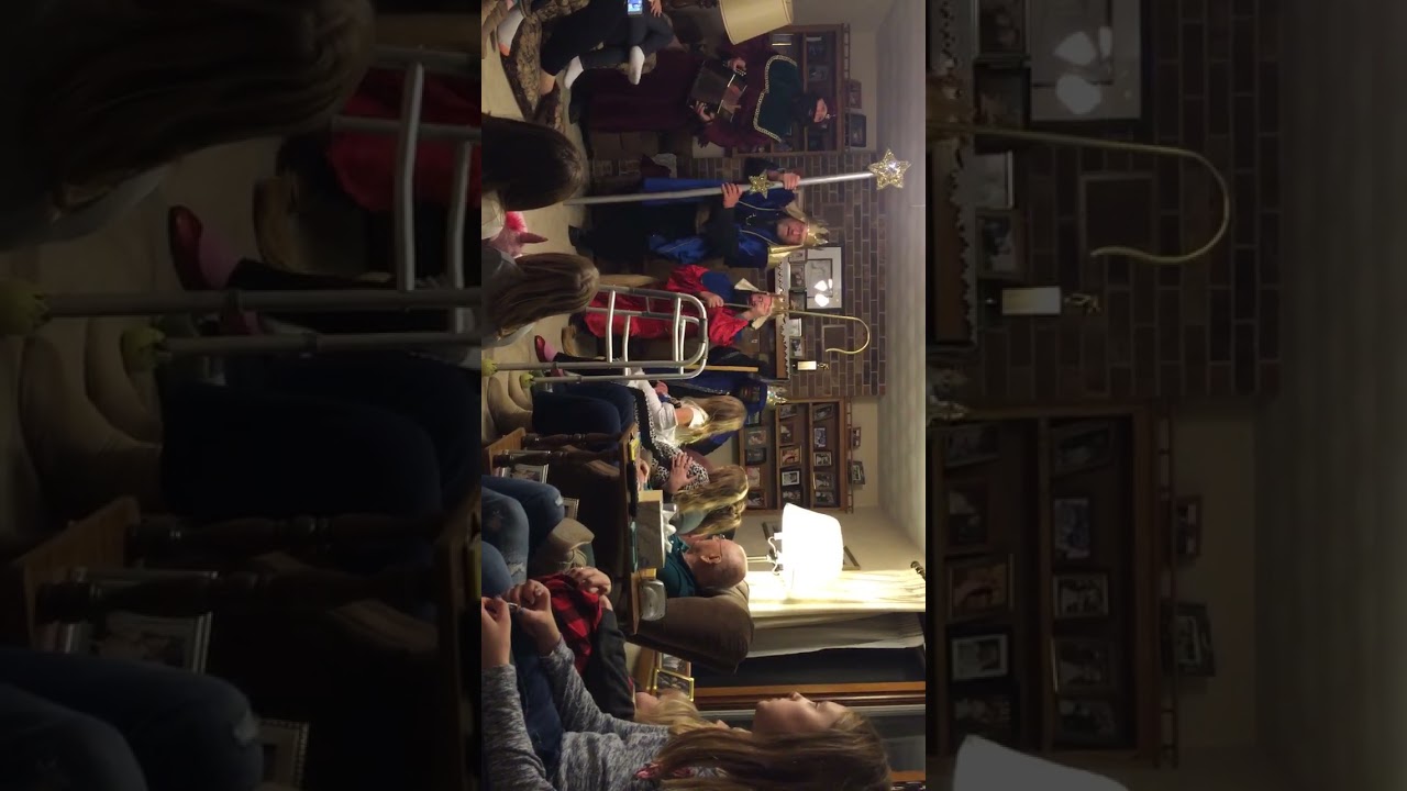 The Kings came to sing at grandpa Thoele’s 