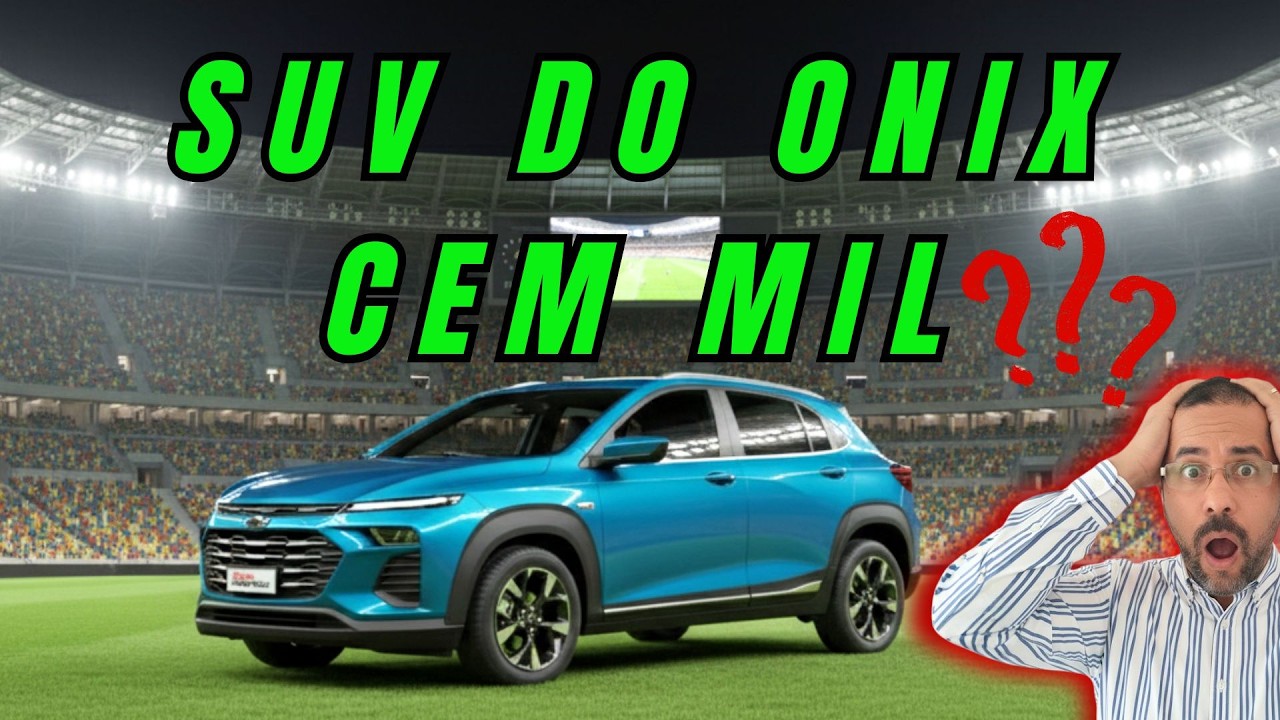 SUV do CHEVROLET ONIX será lançado por 100 mil reais?