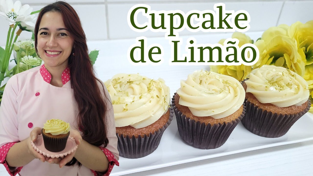 Cupcake de Limão Fácil e Rápido - Ideal para Vender ou Comer!