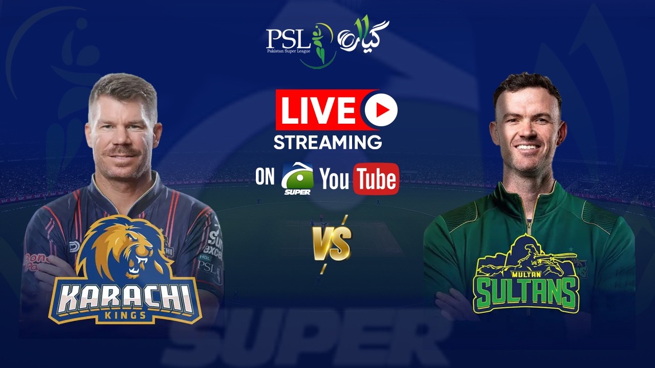 🔴 PSL LIVE: Karachi Kings VS Multan Sultans | Ball-by-Ball Score & Commentary