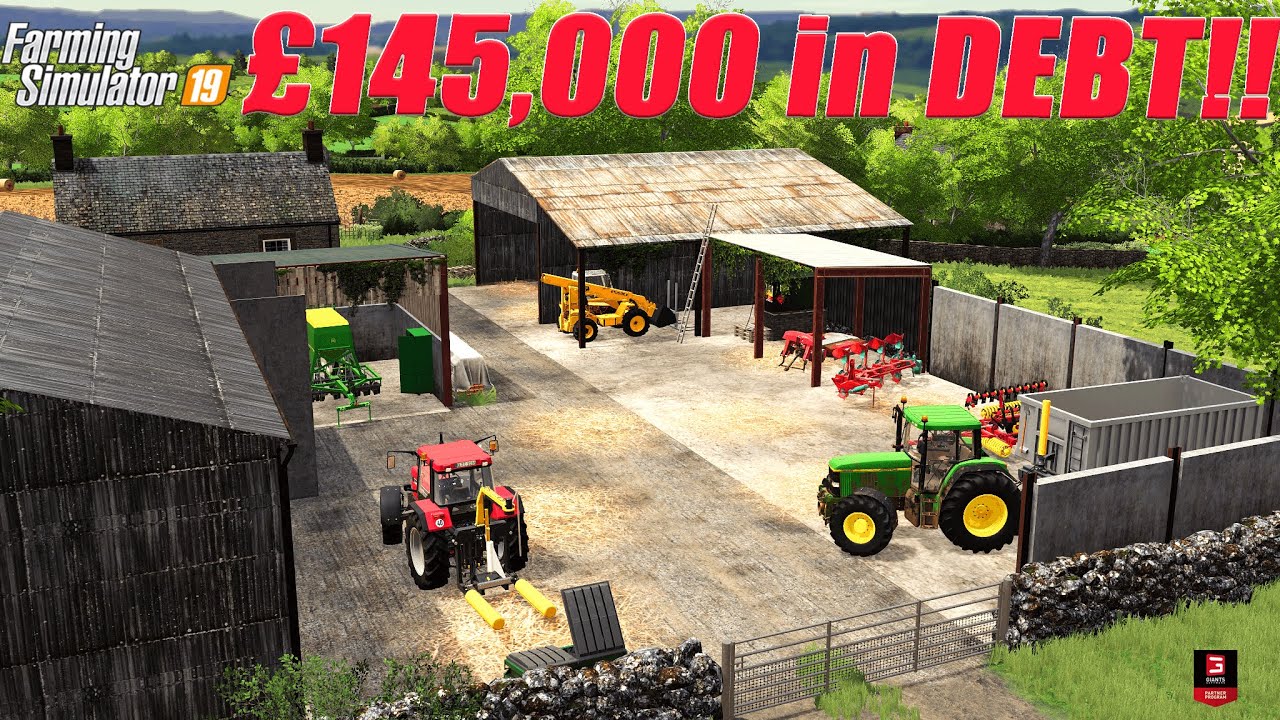 Crippling Farm Debt - Can we transform this farm? Meadow Grove Extended Farming Simulator 19