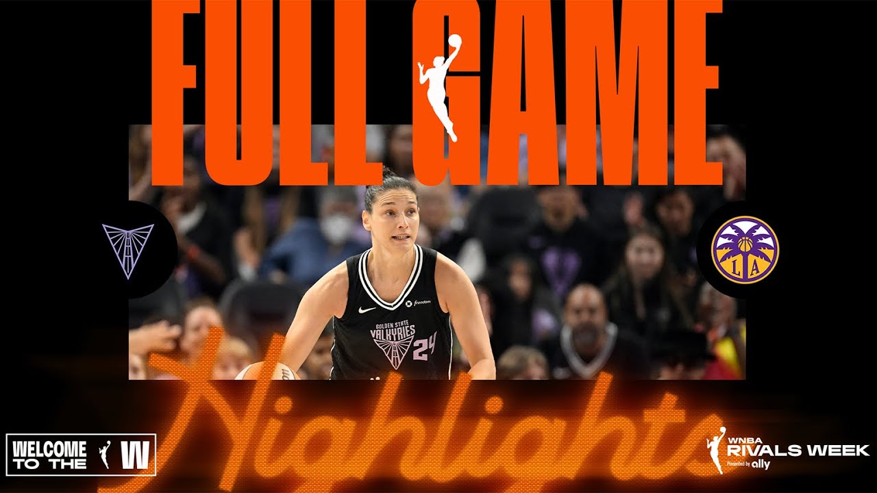 Los Angeles Sparks vs. Golden State Valkyries Full Game Highlights I August 9, 2025 