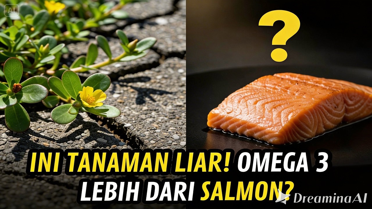 Krokot: Superfood Liar Kaya Omega-3 yang Tumbuh di Halaman Rumahmu!