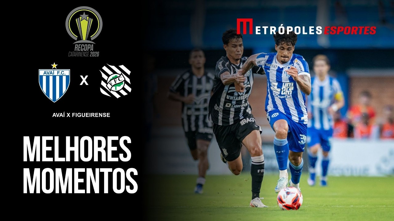 Ava&iacute; 4 x 2 Figueirense | Melhores Momentos | Recopa Catarinense 2026