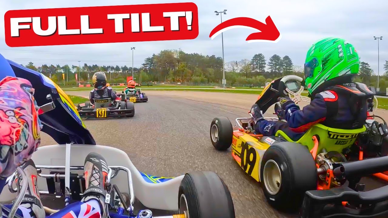 Karting Onboard - Intense session in Belgium! (Genk)