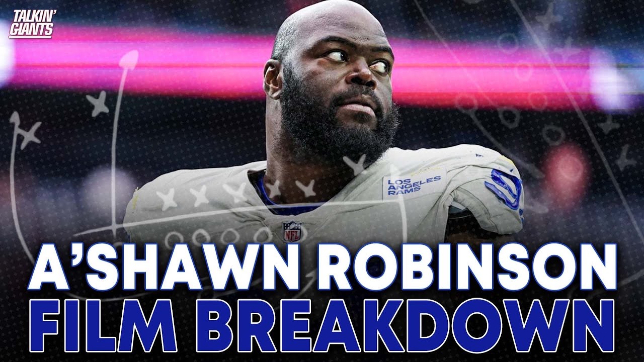 Giants DT A'Shawn Robinson Film Breakdown