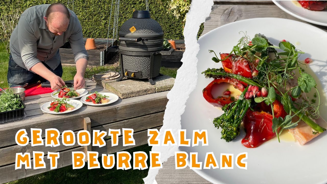 Gerookte zalm met beurre blanc | Chef Jordy | Aflevering 31 - De Grote Tuinverbouwing