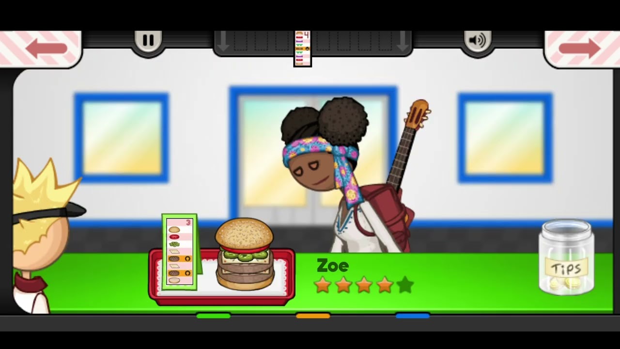 Papa's Burgeria To Go! - All Ingredients Unlocked (Rank 18)