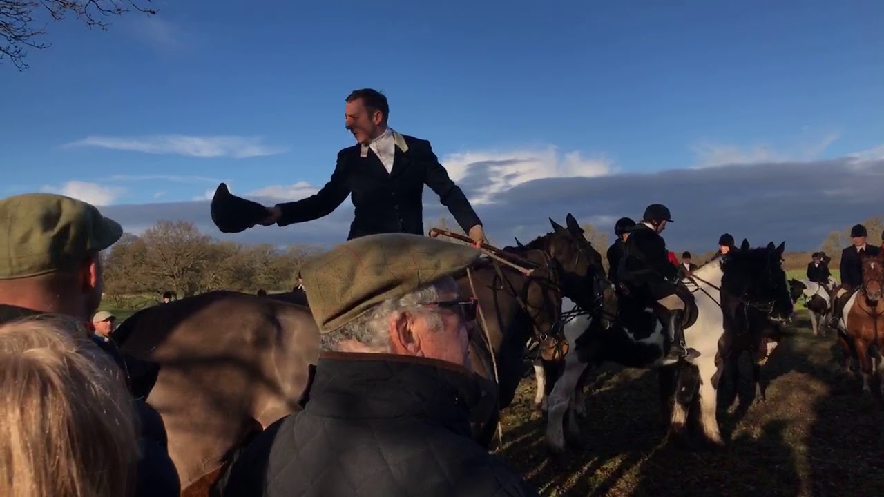 Cheshire Drag Hunt - Boxing  Day Hunt 2017 (Facebook live video)