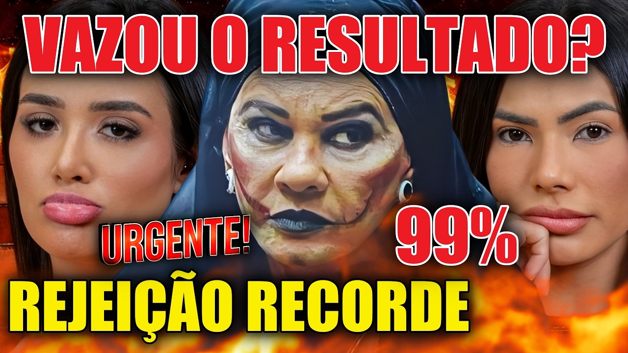 🔴ENQUETE PARED&Atilde;O BBB26 QUEM SAI HOJE: SOLANGE, JORDANA OU MARCIELE? ALTO INDICE DE REJEI&Ccedil;&Atilde;O CHOCA