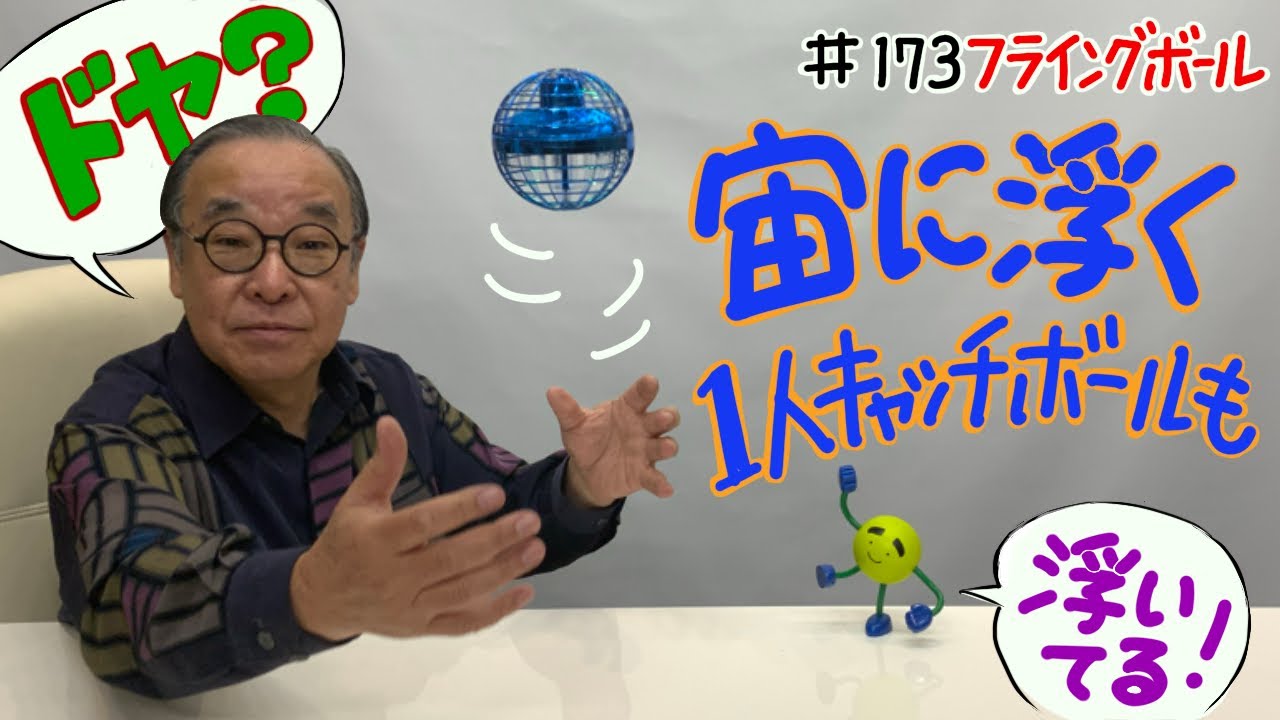 【1人でも楽しい。　2〜3人でキャッチボールも…】＃173 フライングボール