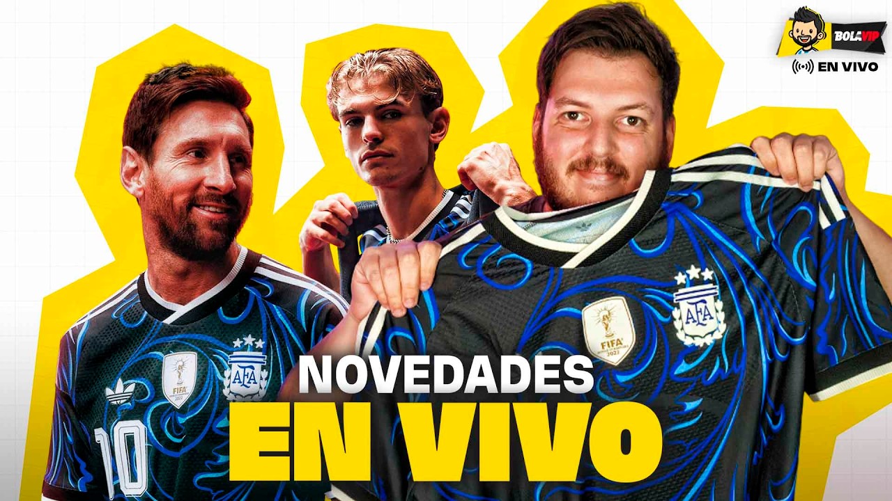 Nueva camiseta, nuevo amistoso, m&aacute;s convocados 📢  Bolavip x Giaco en VIVO