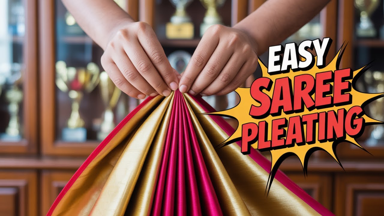 Want to Master the Art of Saree Draping in MINUTES Watch This