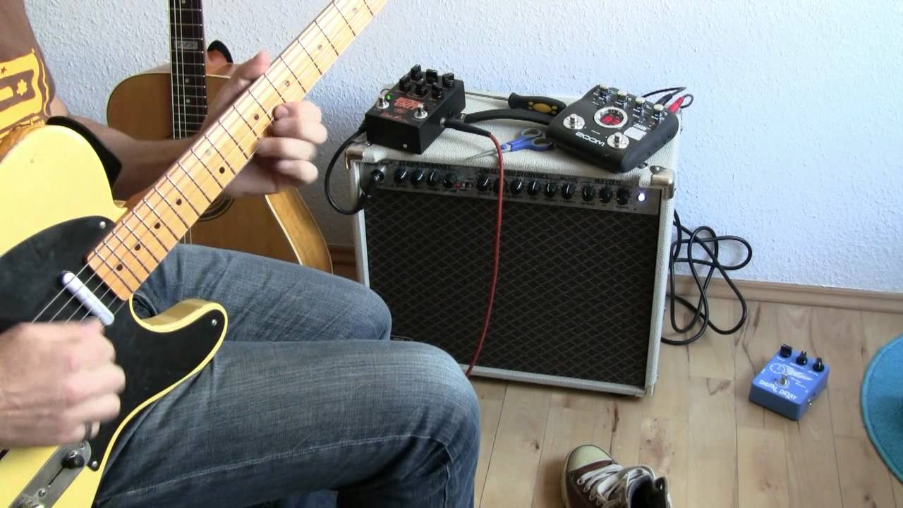 pcl Vintage Amp with barber burnunit telecaster and ruokangas