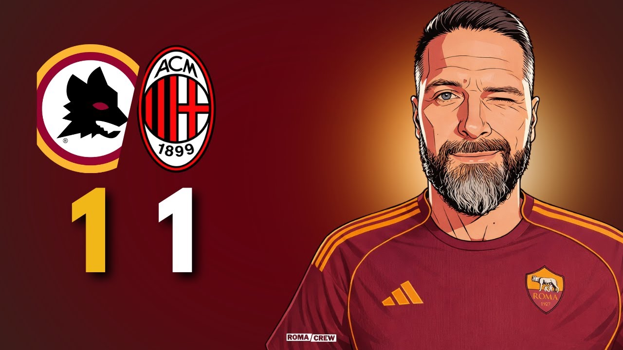 ROMA - Milan 🔴 LIVE REACTION ROMANISTA | Serie A