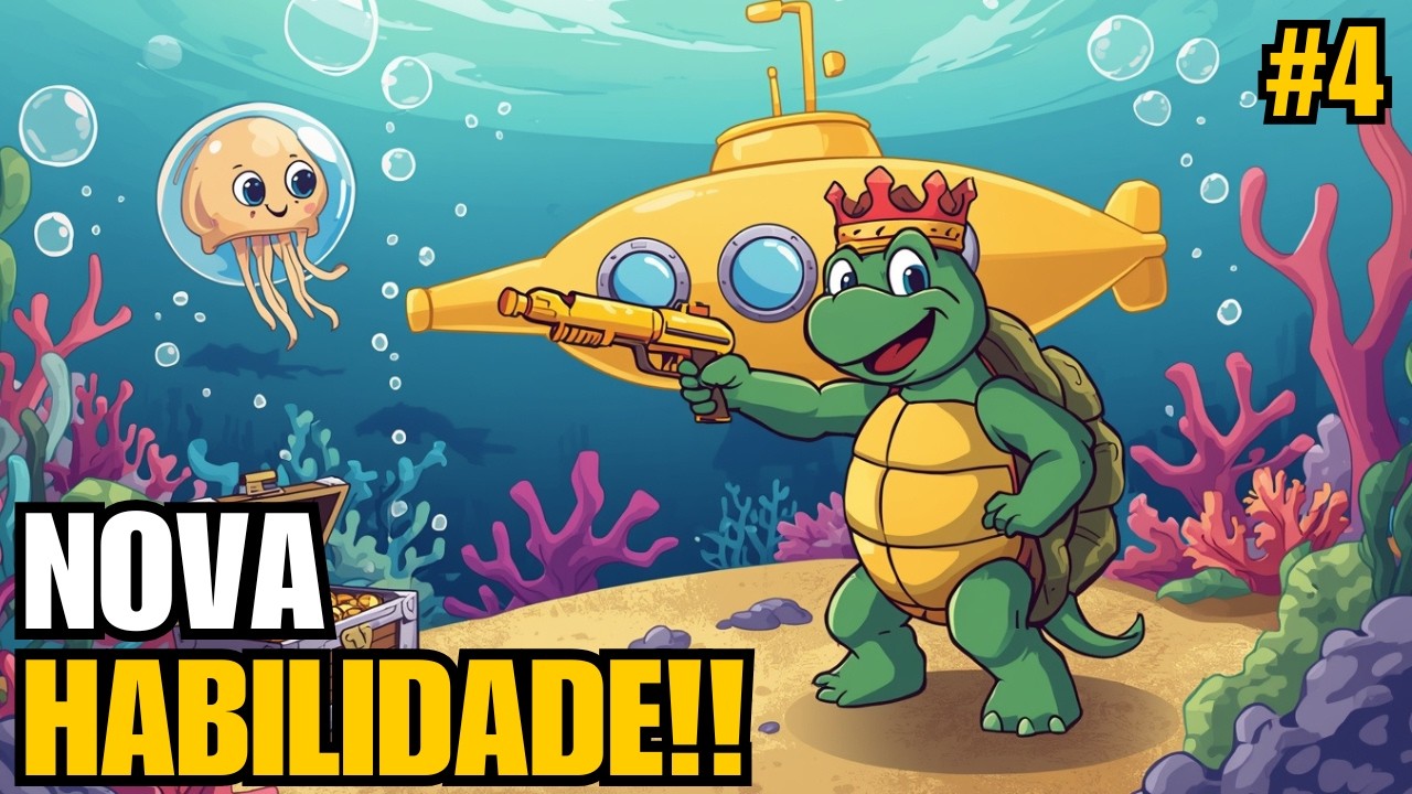 MELHORAMOS O SUBMARINO! A TARTARUGA FICOU PODEROSA DEMAIS!! | Shelldiver #4