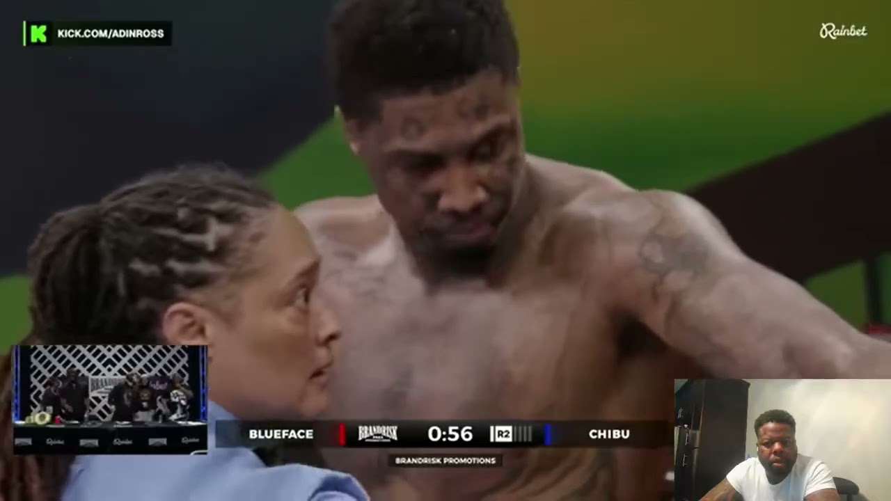 BLUE FACE VS CHIBU FULL FIGHT   HONEST REACTION VIDEO