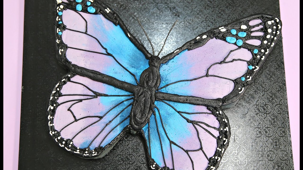 How To Make A BUTTERFLY Cake! - CAKE STYLE
