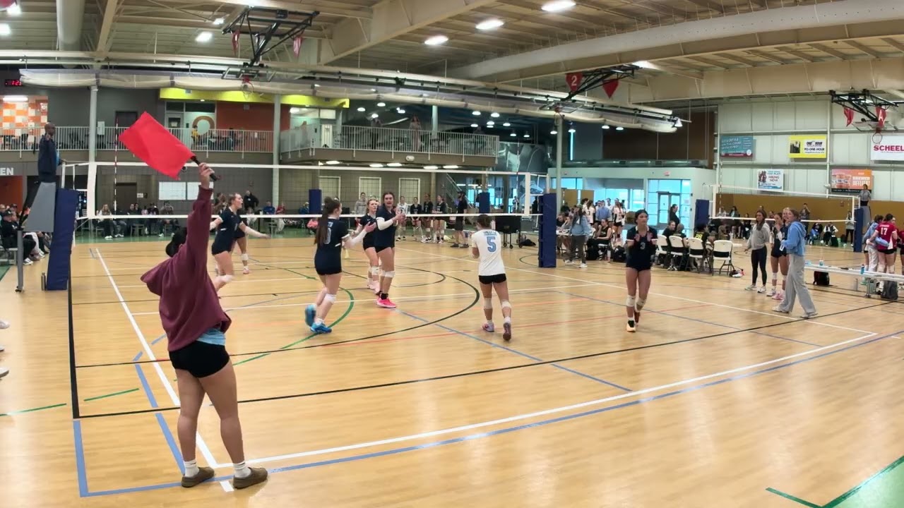 Stealth 16-1 vs Hype Set 1 semi championship  set 1