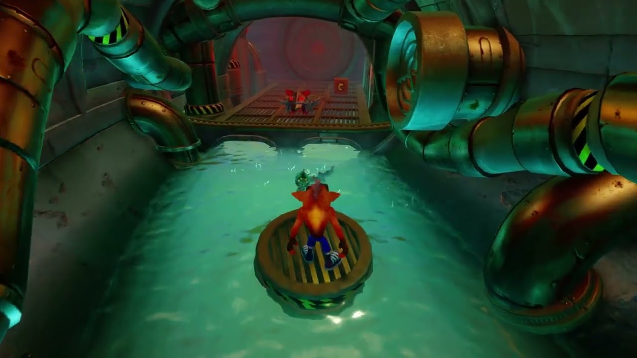 Crash Bandicoot™ N  Sane Trilogy   Crash Bandicoot 2   The Eel Deal Cristal, Gema Gris y Gema Verde