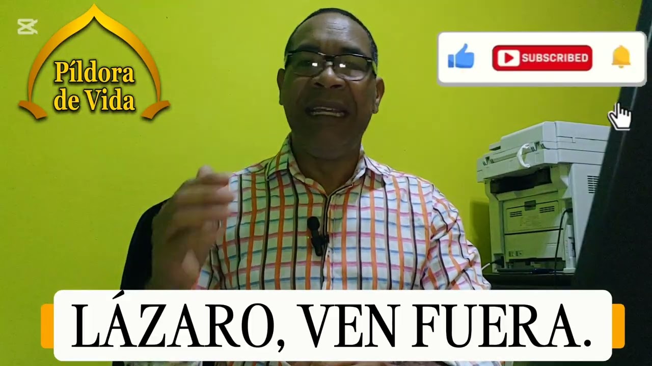 LÁZARO, VEN FUERA