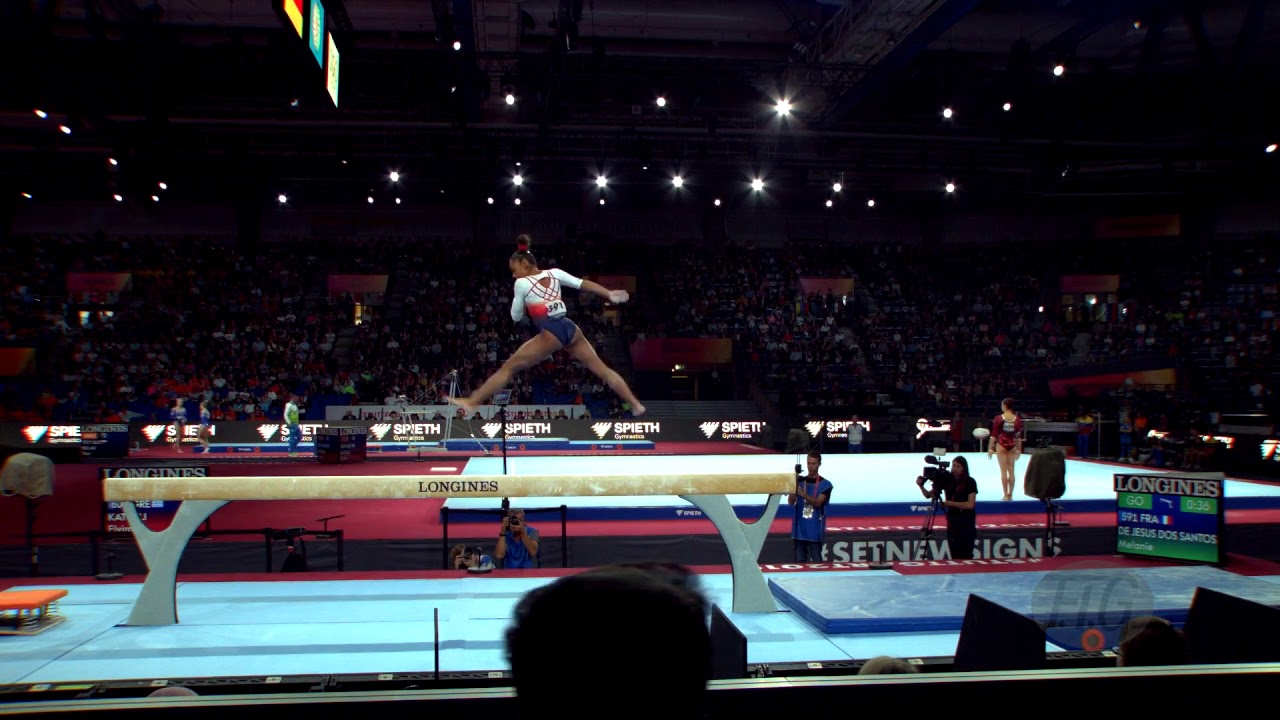 DE JESUS DOS SANTOS Melanie (FRA) - 2019 Artistic Worlds, Stuttgart (GER) - Qualifications Balance