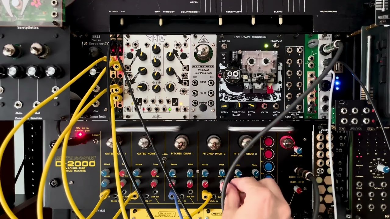 2/7/26 (OVRDBD, choked) Metasonix D-2000 + OAM Uncertainty + RE-301 + DSP 808 + Dukane 2a76 + (…)