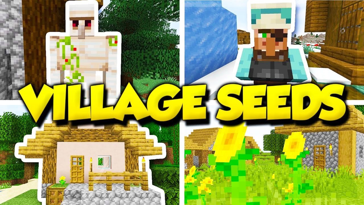 5 Village Seeds For Minecraft 1.15.2! 👉 Best Minecraft Java Edition Seeds 👈
