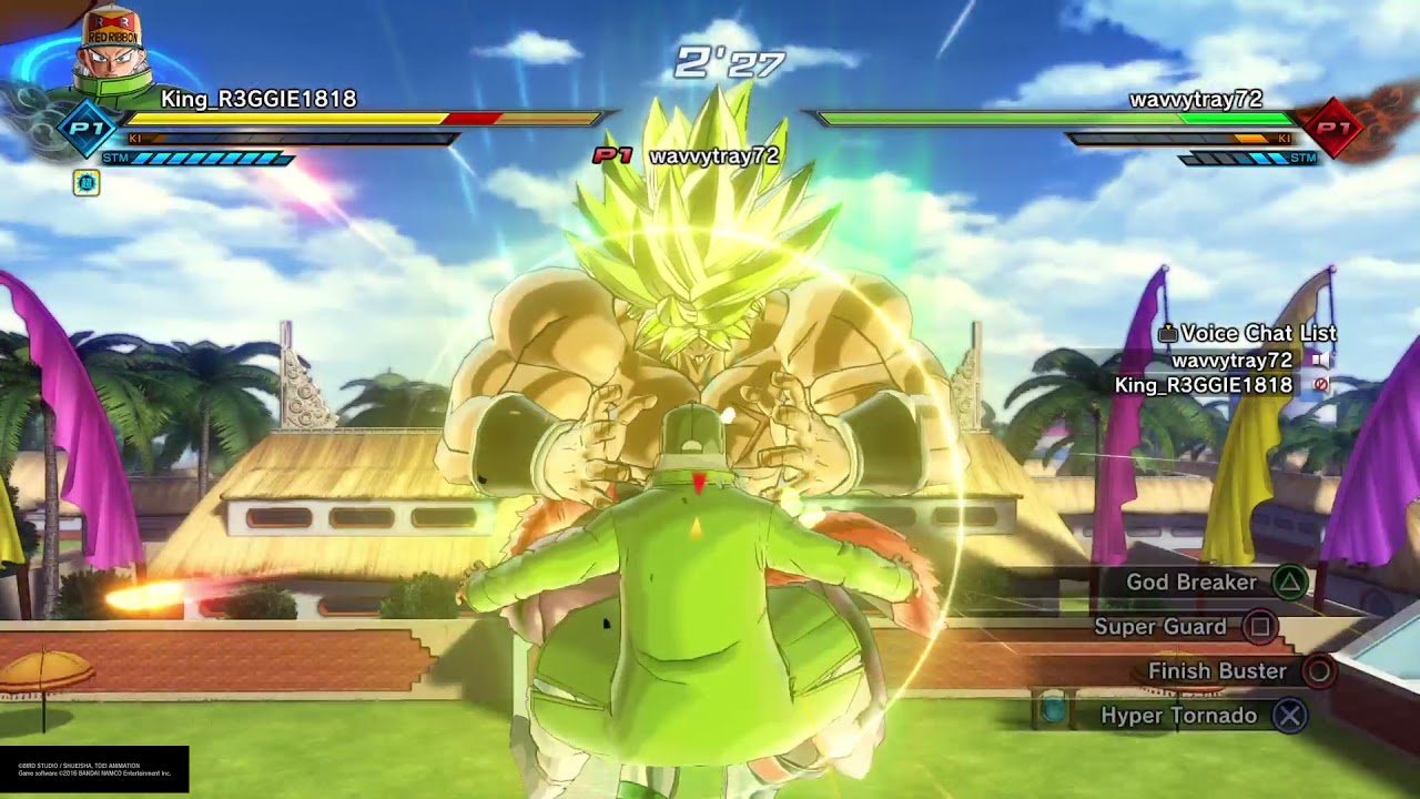 Grab spamming dbs Broly thought he could win-Dragon Ball Xenoverse 2