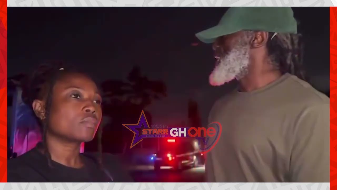 Fire Guts Accra Tourist Centre & Reggie Rockstone's Residence