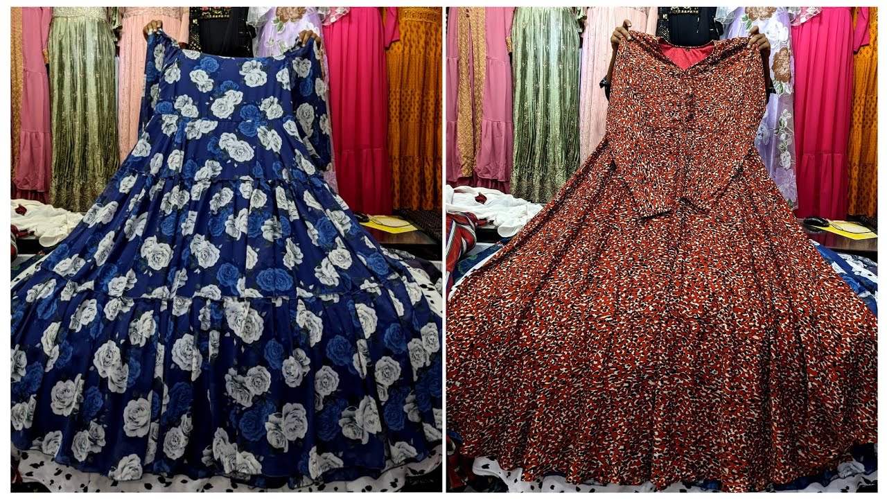 পানির দামে অফ সোল্ডার/লং হিজাবি গাউন | Western/hijabi long gown collection at craziest offer