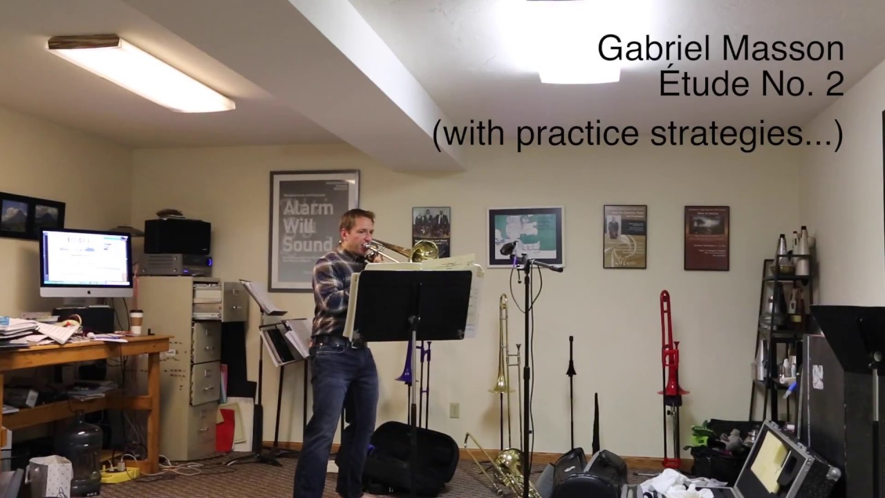 Masson Étude No  2 with practice strategies