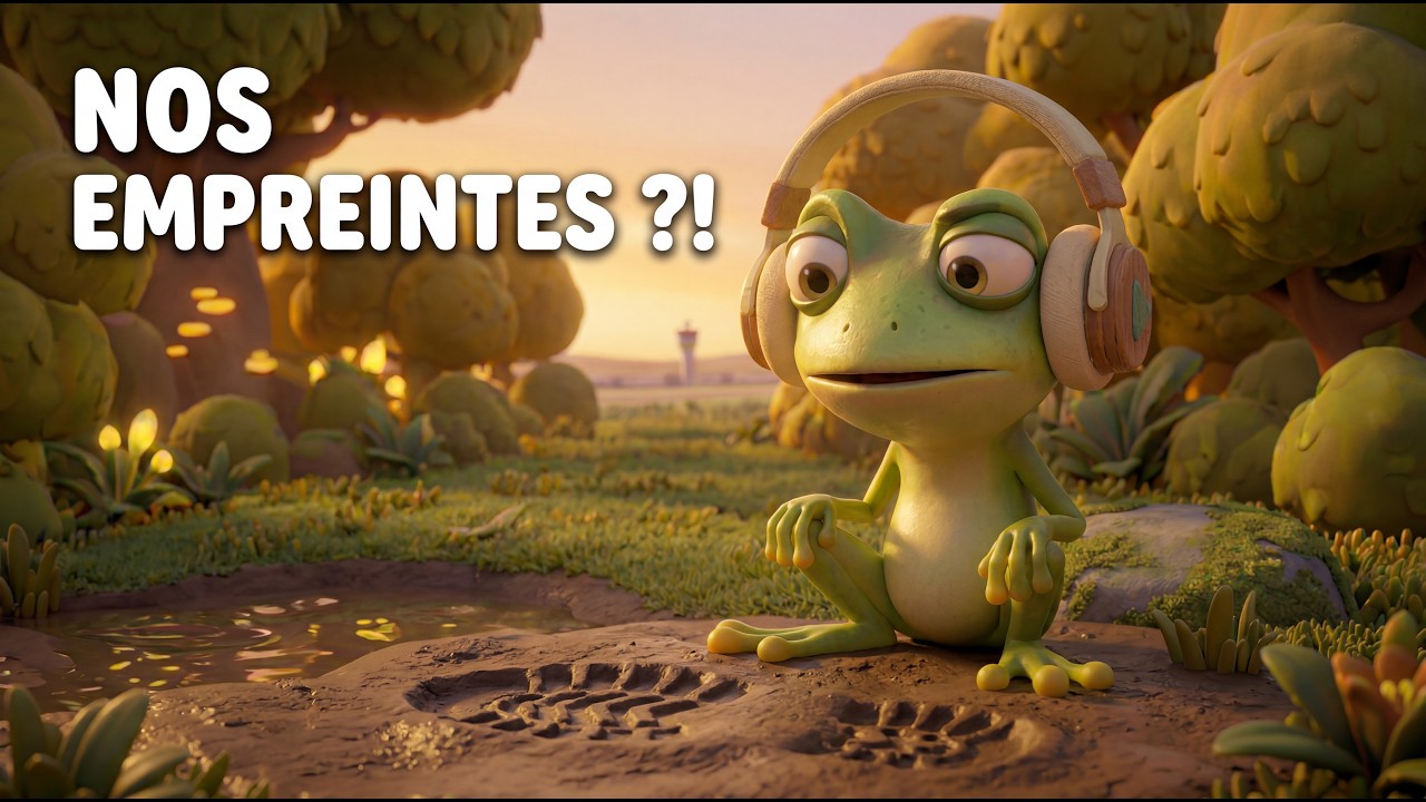 C’est quoi une empreinte carbone ? 🐾 (Explication pour les enfants) Bloomie Planet EP2