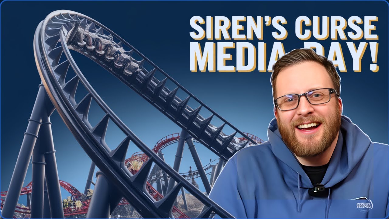 Cedar Point Media Day: Siren’s Curse Tilt Track Unveiled!