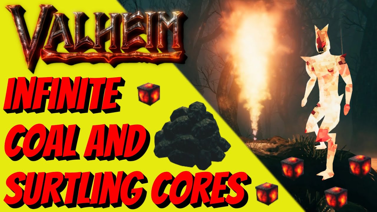 Never Run Out Of Coal Again - Valheim - The Perfect Coal And Surtling Core Farm