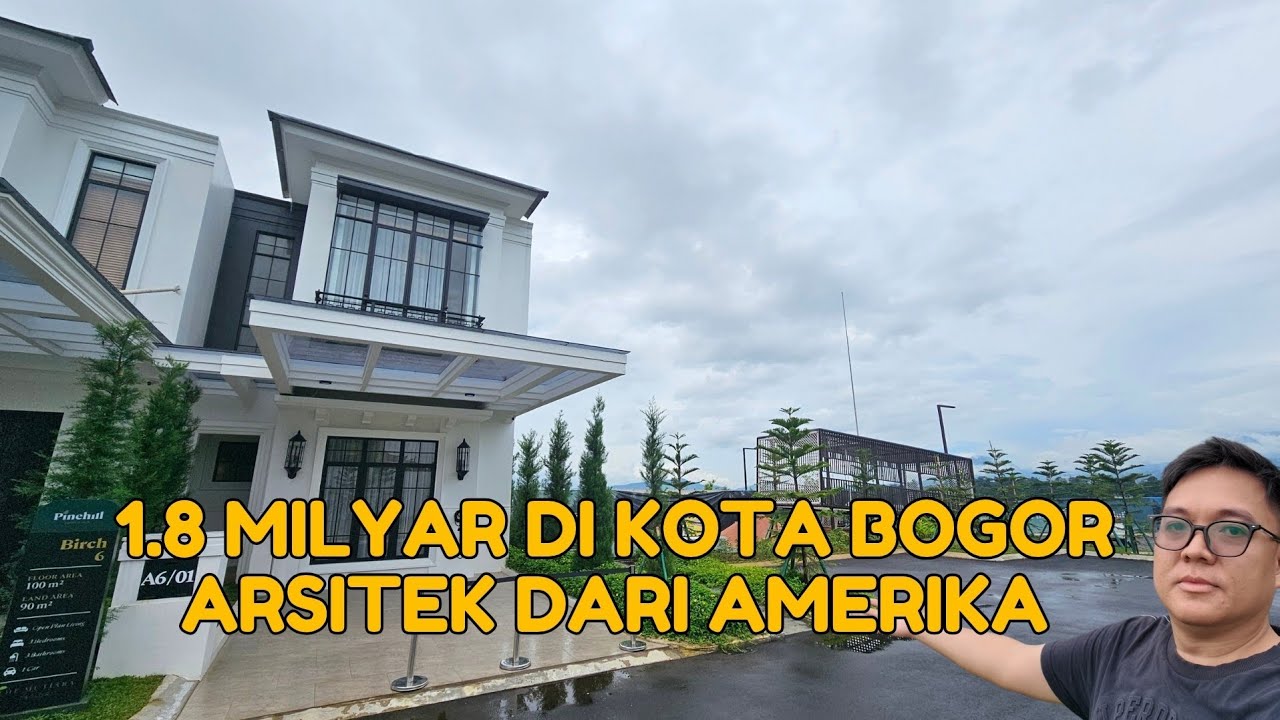 RUMAH CANTIK DI KOTA BOGOR 1.8MILYAR 2 MENIT KE TOL