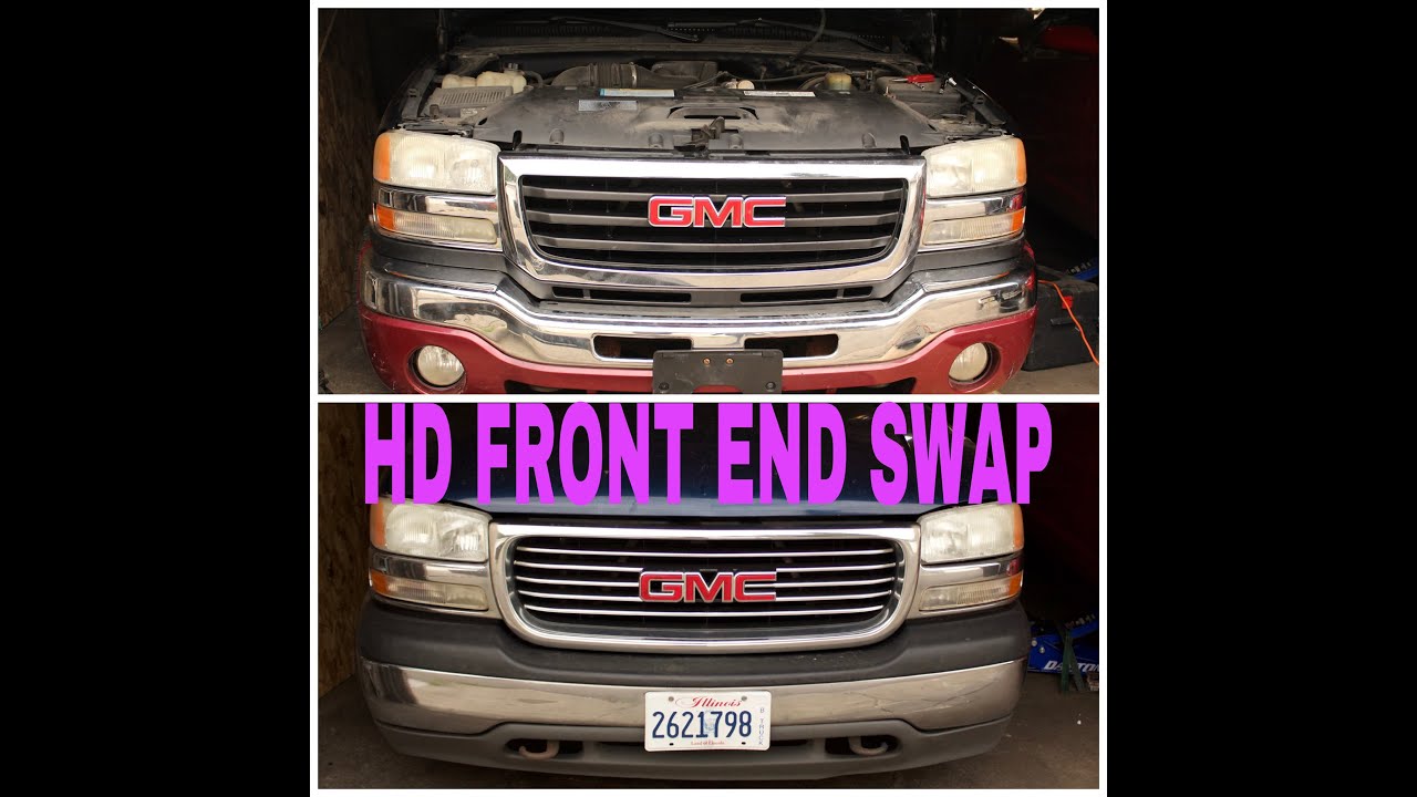 2000 GMC Sierra HD Front end swap