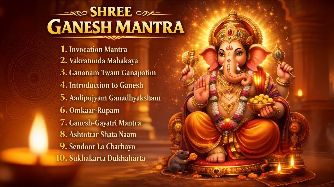 Shree Ganesh Mantra | श्रीगणेश मंत्र | Ganpati Mantra | Angarki Sankashti Chaturthi Special 2026